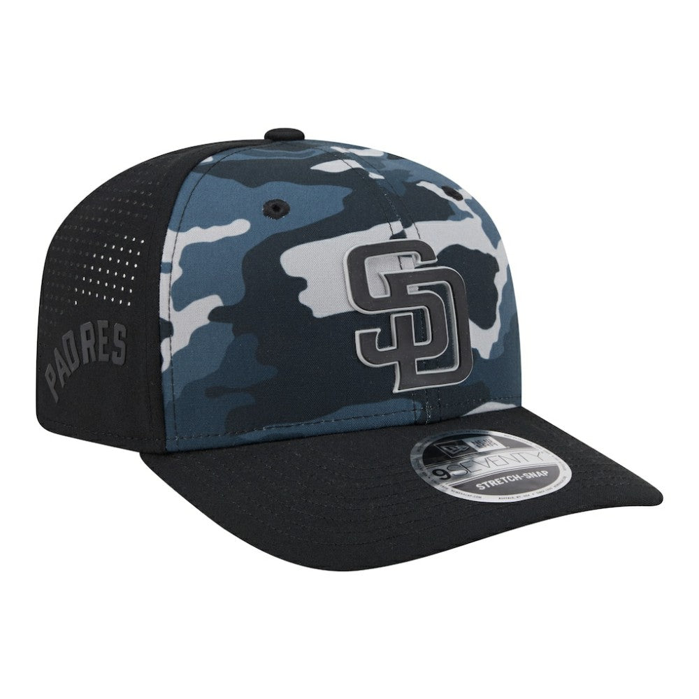 San Diego Padres New Era Tonal Camo 9SEVENTY Stretch-Snap Hat Near Me