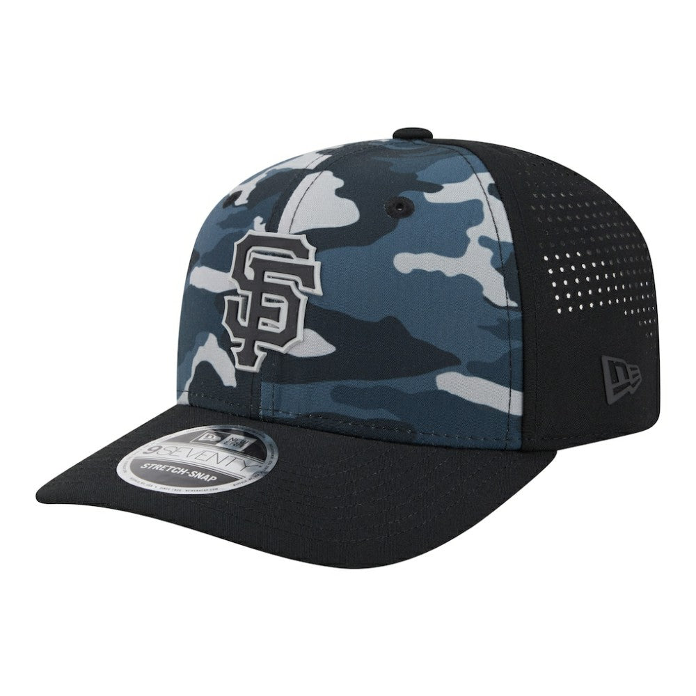 San Francisco Giants New Era Tonal Camo 9SEVENTY Stretch-Snap Hat for sale