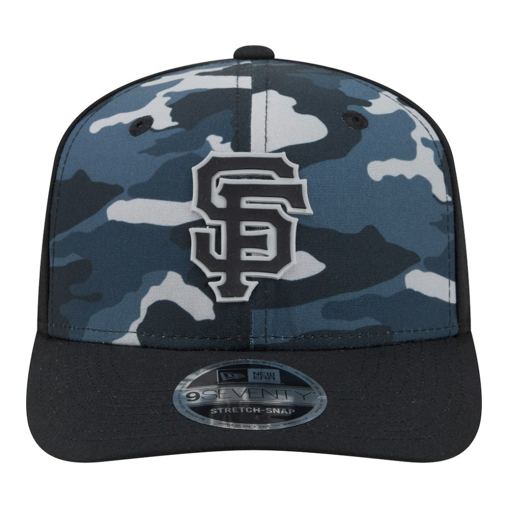 San Francisco Giants New Era Tonal Camo 9SEVENTY Stretch-Snap Hat for sale