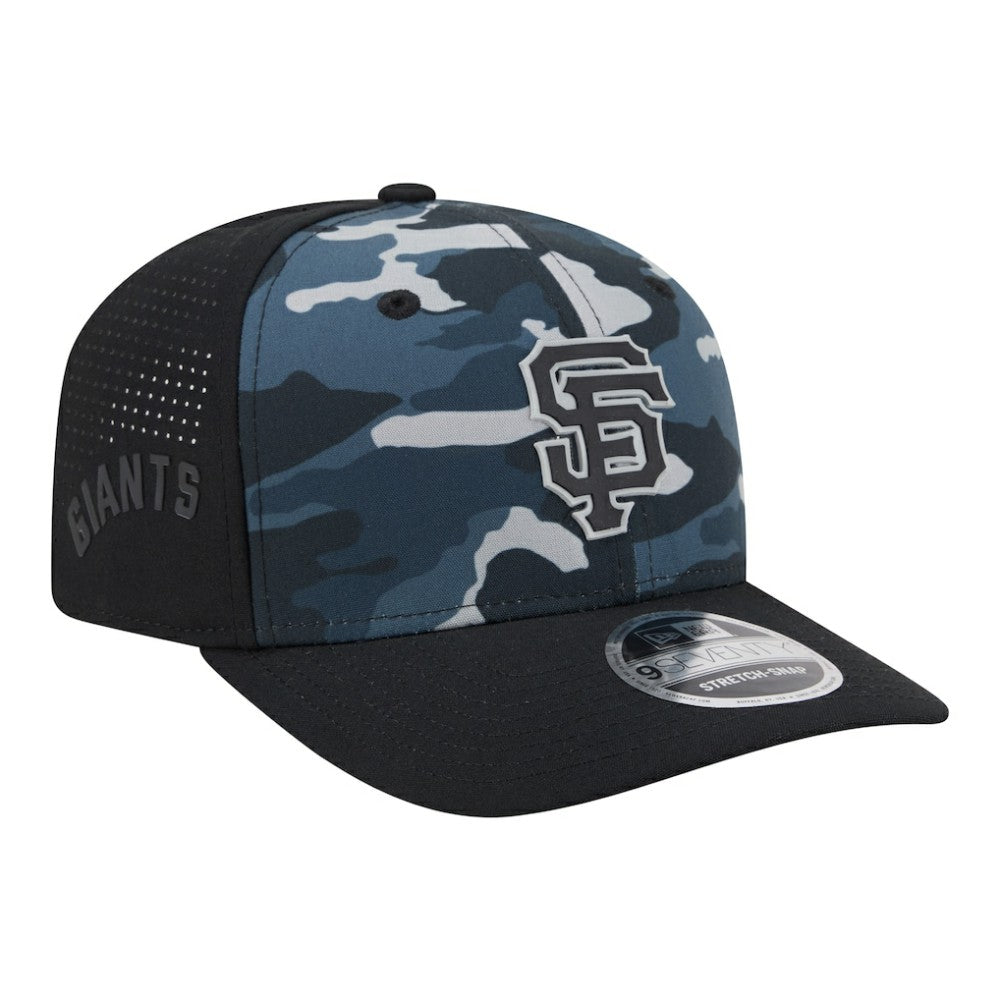 San Francisco Giants New Era Tonal Camo 9SEVENTY Stretch-Snap Hat for sale