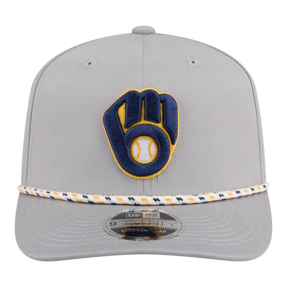Milwaukee Brewers New Era Sport Rope 9SEVENTY Adjustable Hat Discount