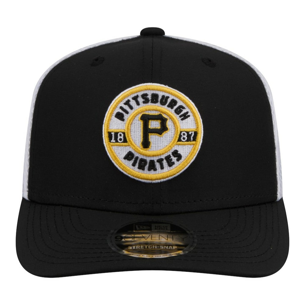 Pittsburgh Pirates New Era Active 9SEVENTY Adjustable Trucker Hat for sale