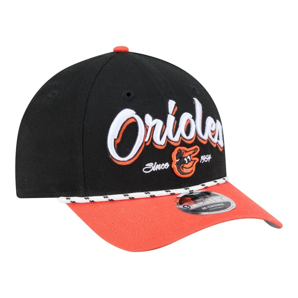 Baltimore Orioles New Era Team Loyal 9FORTY M-Crown Adjustable Hat Discount