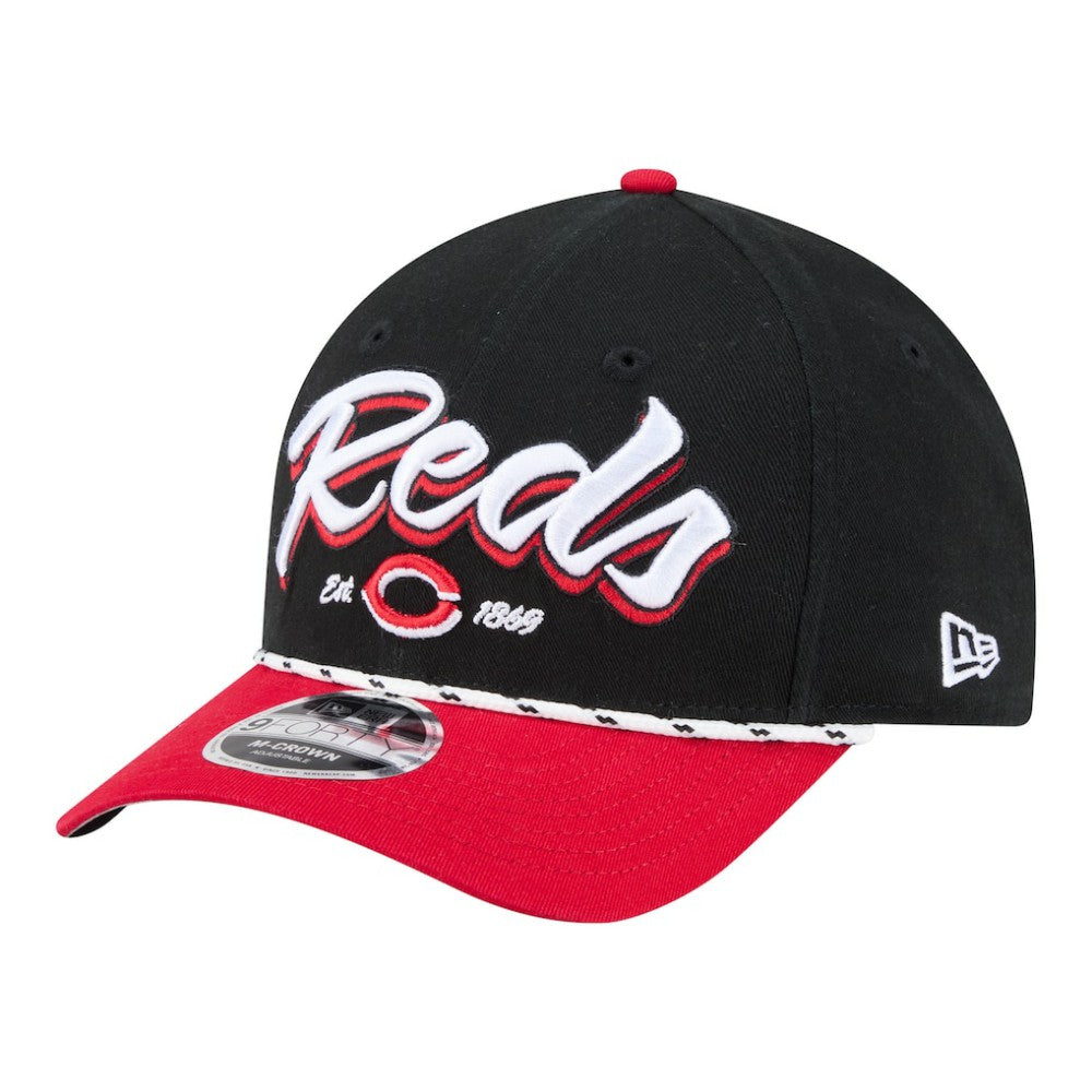 Cincinnati Reds New Era Team Loyal 9FORTY M-Crown Adjustable Hat for sale