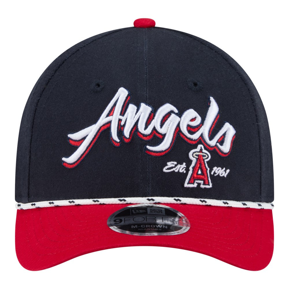 Los Angeles Angels New Era Team Loyal 9FORTY M-Crown Adjustable Hat for sale