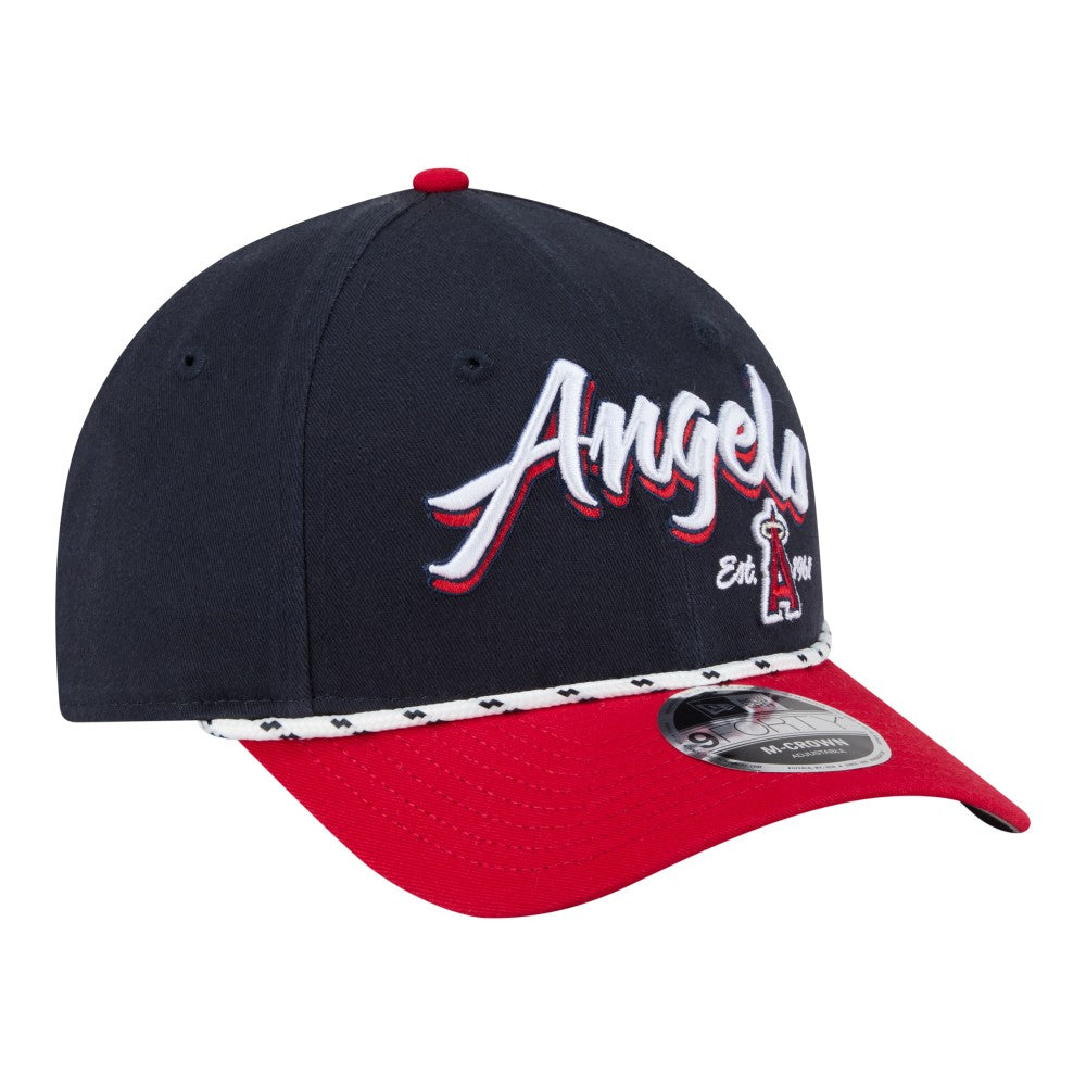 Los Angeles Angels New Era Team Loyal 9FORTY M-Crown Adjustable Hat for sale
