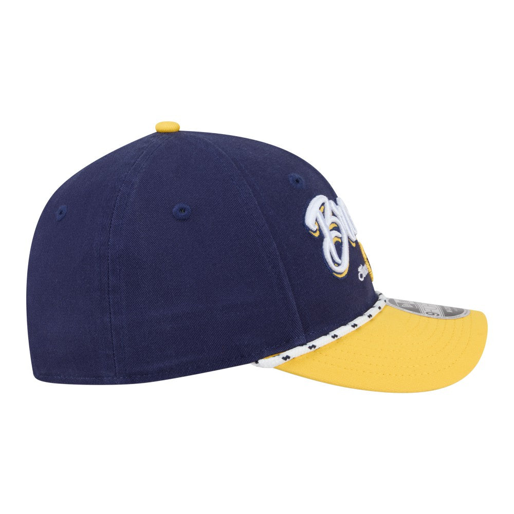 Milwaukee Brewers New Era Team Loyal 9FORTY M-Crown Adjustable Hat Online