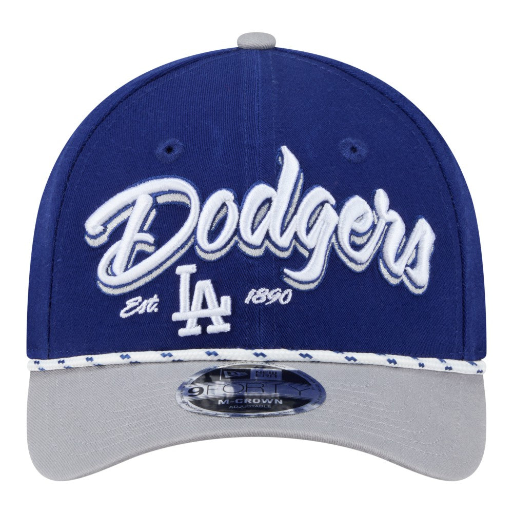 Los Angeles Dodgers New Era Team Loyal 9FORTY M-Crown Adjustable Hat Outlet