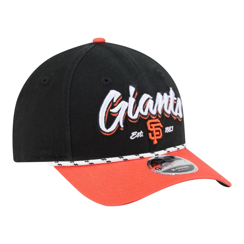 San Francisco Giants New Era Team Loyal 9FORTY M-Crown Adjustable Hat Outlet