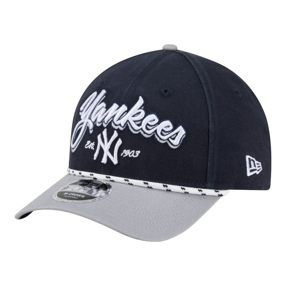 New York Yankees New Era Team Loyal 9FORTY M-Crown Adjustable Hat for sale