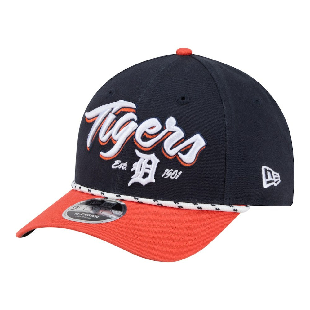 Detroit Tigers New Era Team Loyal 9FORTY M-Crown Adjustable Hat Outlet