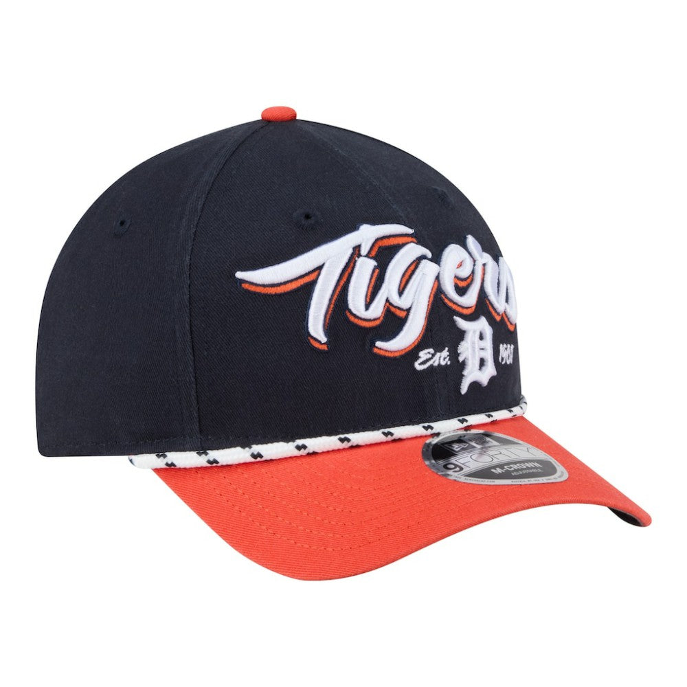 Detroit Tigers New Era Team Loyal 9FORTY M-Crown Adjustable Hat Outlet