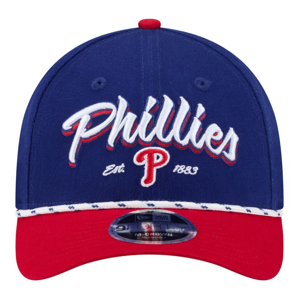 Philadelphia Phillies New Era Team Loyal 9FORTY M-Crown Adjustable Hat Sale