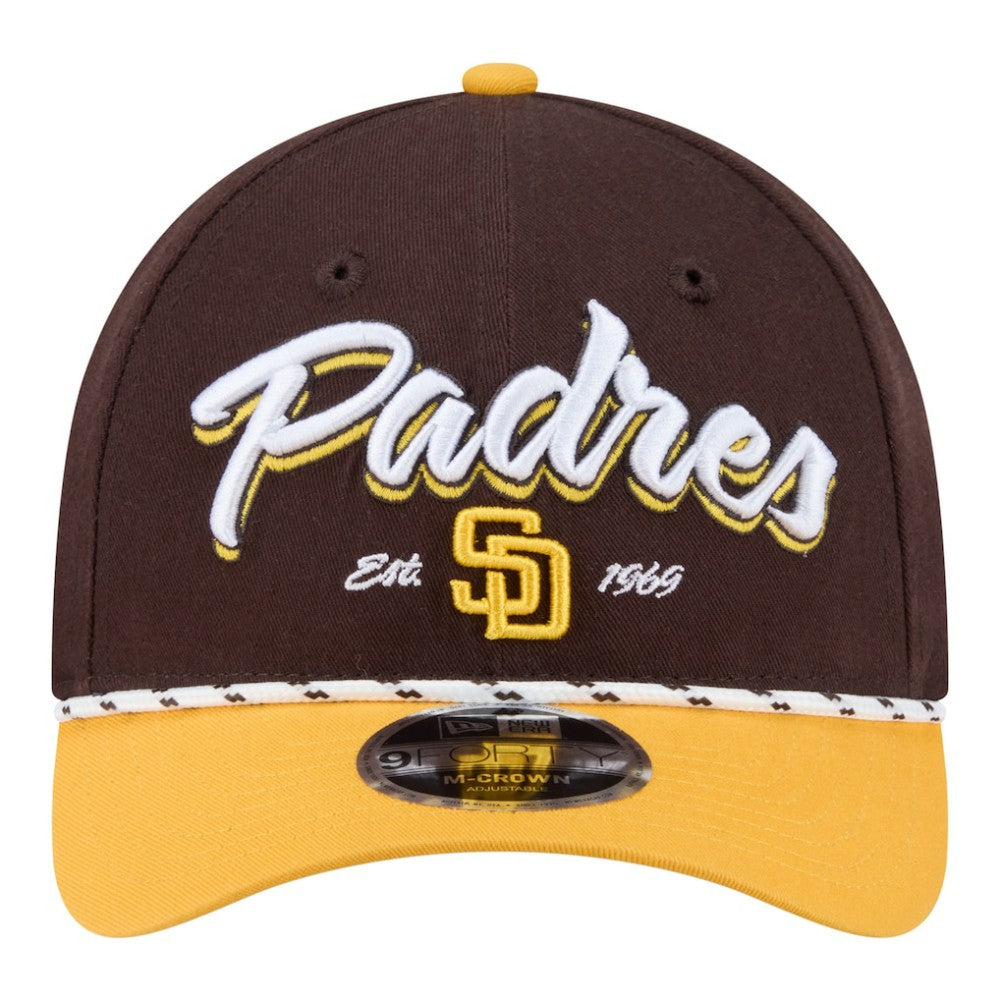 San Diego Padres New Era Team Loyal 9FORTY M-Crown Adjustable Hat Near Me