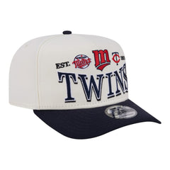 Minnesota Twins New Era Throwback Tri-Hit A-Frame 9FIFTY Adjustable Hat for sale