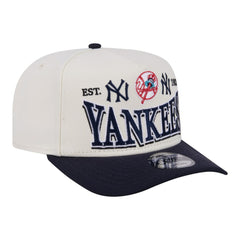 New York Yankees New Era Throwback Tri-Hit A-Frame 9FIFTY Adjustable Hat Discount