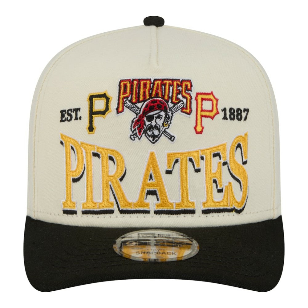 Pittsburgh Pirates New Era Throwback Tri-Hit A-Frame 9FIFTY Adjustable Hat Online