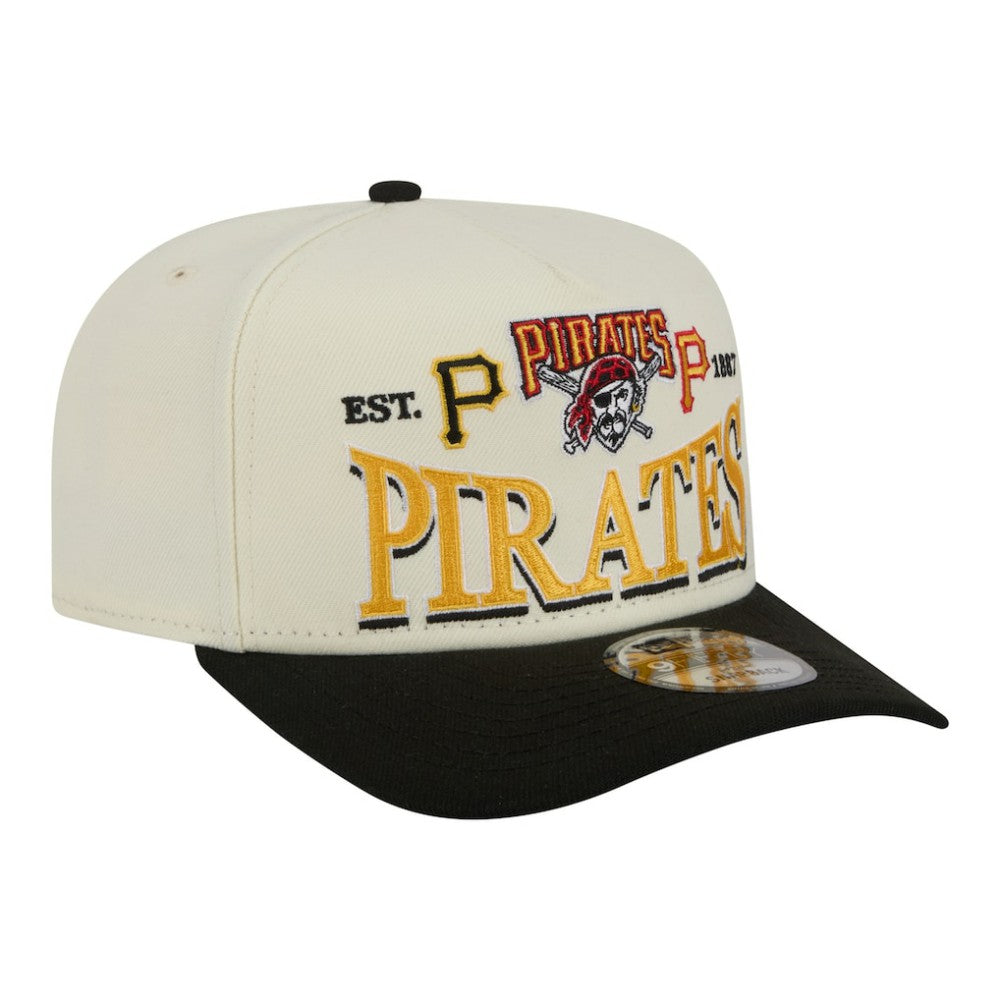 Pittsburgh Pirates New Era Throwback Tri-Hit A-Frame 9FIFTY Adjustable Hat Online
