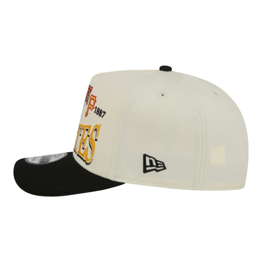 Pittsburgh Pirates New Era Throwback Tri-Hit A-Frame 9FIFTY Adjustable Hat Online