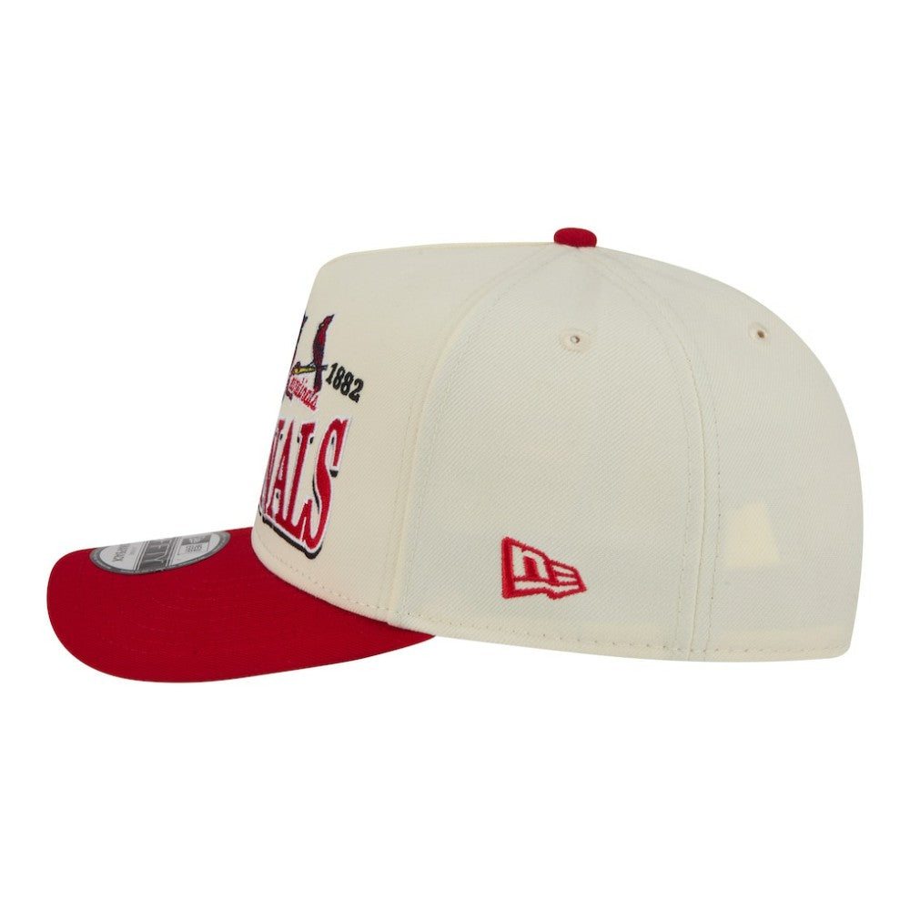 St. Louis Cardinals New Era Throwback Tri-Hit A-Frame 9FIFTY Adjustable Hat Near Me