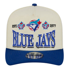 Toronto Blue Jays New Era Throwback Tri-Hit A-Frame 9FIFTY Adjustable Hat Outlet
