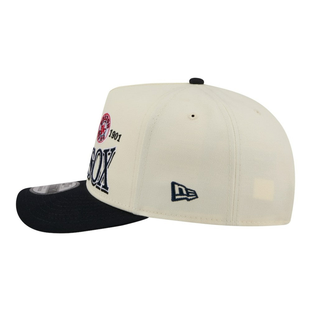 Boston Red Sox New Era Throwback Tri-Hit A-Frame 9FIFTY Adjustable Hat Online
