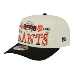 San Francisco Giants New Era Throwback Tri-Hit A-Frame 9FIFTY Adjustable Hat Discount