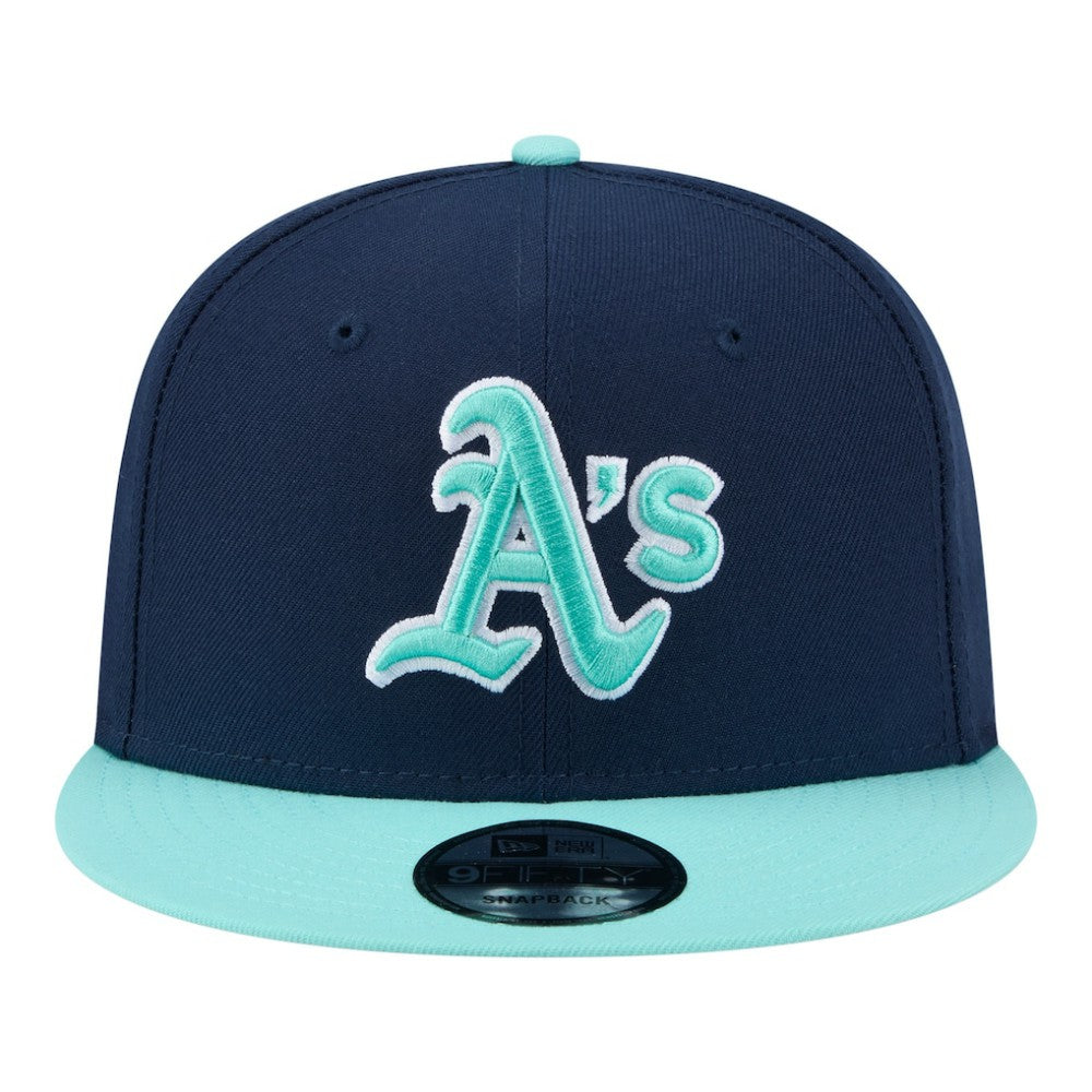 Athletics New Era Two-Tone Color Pack 9FIFTY Snapback Hat Outlet