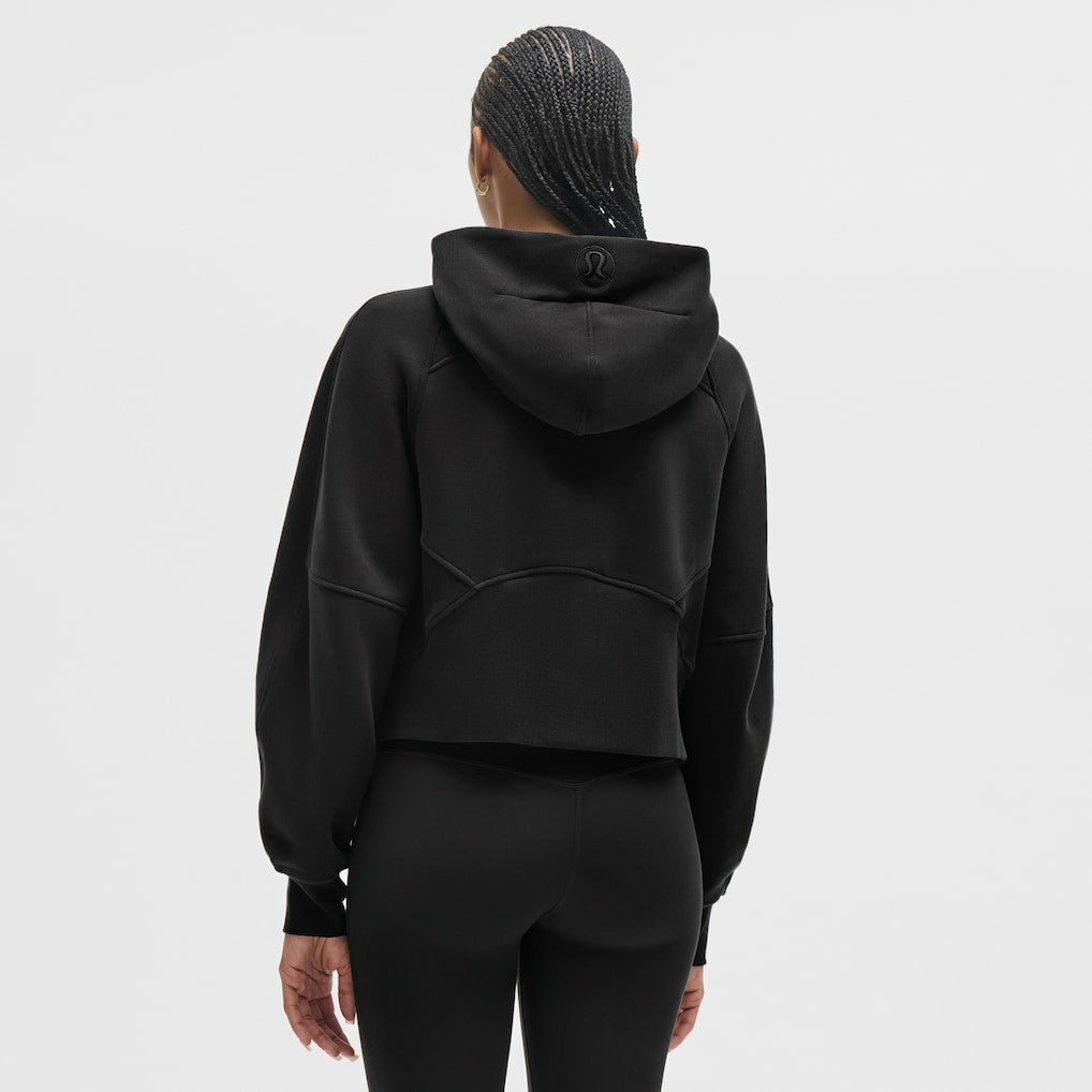 Las Vegas Raiders lululemon Women's Scuba Oversized Half-Zip Hoodie - Black - NFL