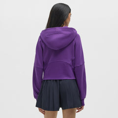 Minnesota Vikings lululemon Women's Scuba Oversized Half-Zip Hoodie - College Purple - NFL