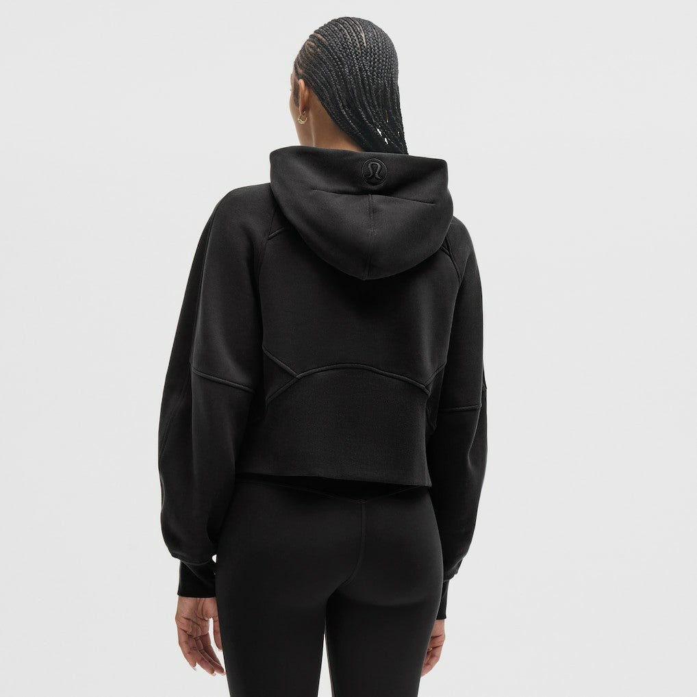 New Orleans Saints lululemon Women's Scuba Oversized Half-Zip Hoodie - Black - NFL