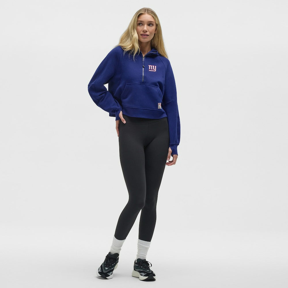 New York Giants lululemon Women's Scuba Oversized Half-Zip Hoodie - Larkspur - NFL
