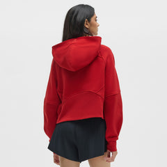 Tampa Bay Buccaneers lululemon Women's Scuba Oversized Half-Zip Hoodie - College Crimson - NFL