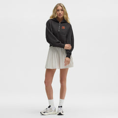 Cincinnati Bengals lululemon Women's Scuba Oversized Half-Zip Hoodie - Black - NFL
