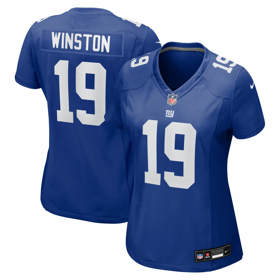 Jameis Winston New York Giants Women's Team Game Jersey - Royal - Nike
