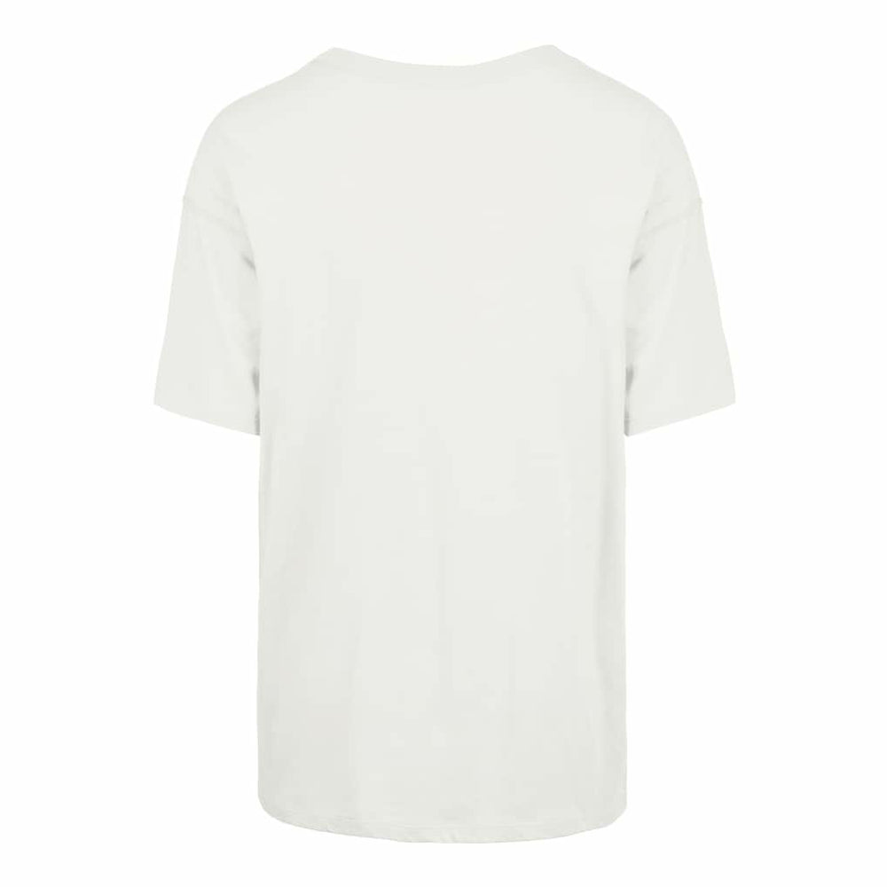 Cleveland Browns '47 Women's Dawg Pound XL Premier Sadie Oversized T-Shirt - Cream - 47 brand