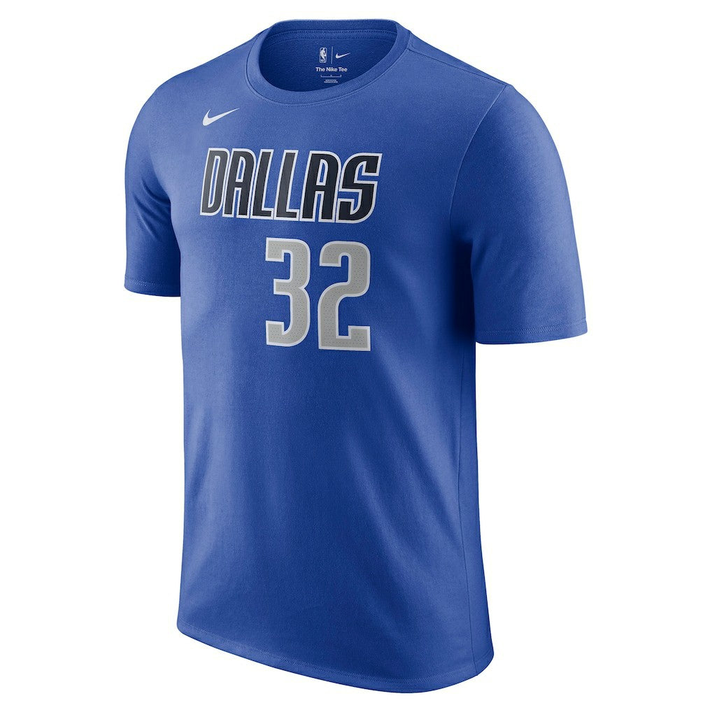 Nike Cooper Flagg Dallas Mavericks 2025 NBA Draft Icon Name & Number T-Shirt Blue
