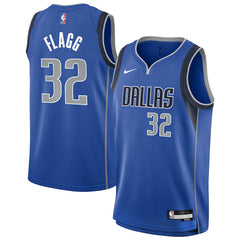 Nike Cooper Flagg Dallas Mavericks Youth Swingman Jersey Icon Editi- Blue