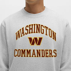 Washington Commanders lululemon Steady State Sweatshirt - Heathered Silver Drop - NFL