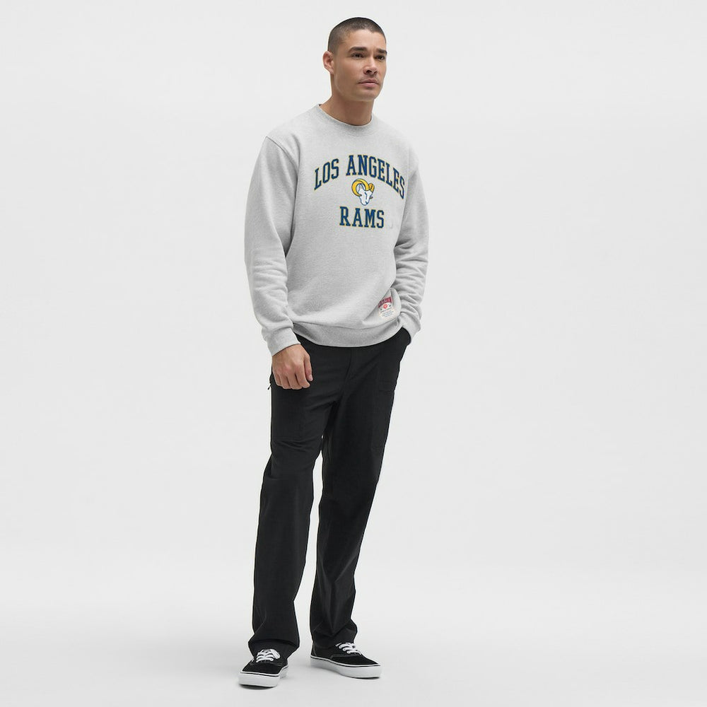 Los Angeles Rams lululemon Steady State Sweatshirt - Heathered Silver Drop - NFL