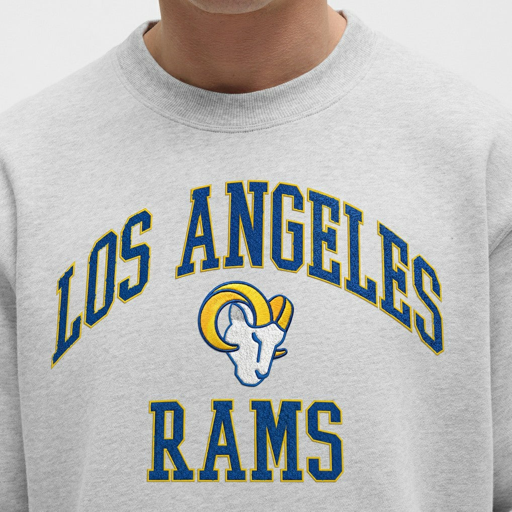 Los Angeles Rams lululemon Steady State Sweatshirt - Heathered Silver Drop - NFL