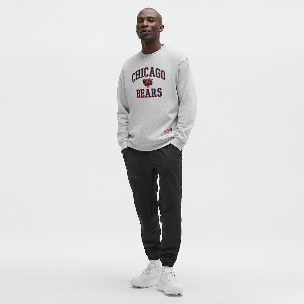 Chicago Bears lululemon Steady State Sweatshirt - Heathered Silver Drop - NFL