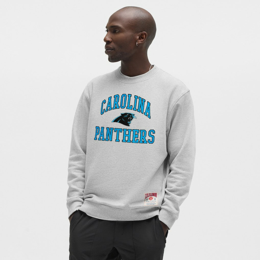 Carolina Panthers lululemon Steady State Sweatshirt - Heathered Silver Drop - NFL