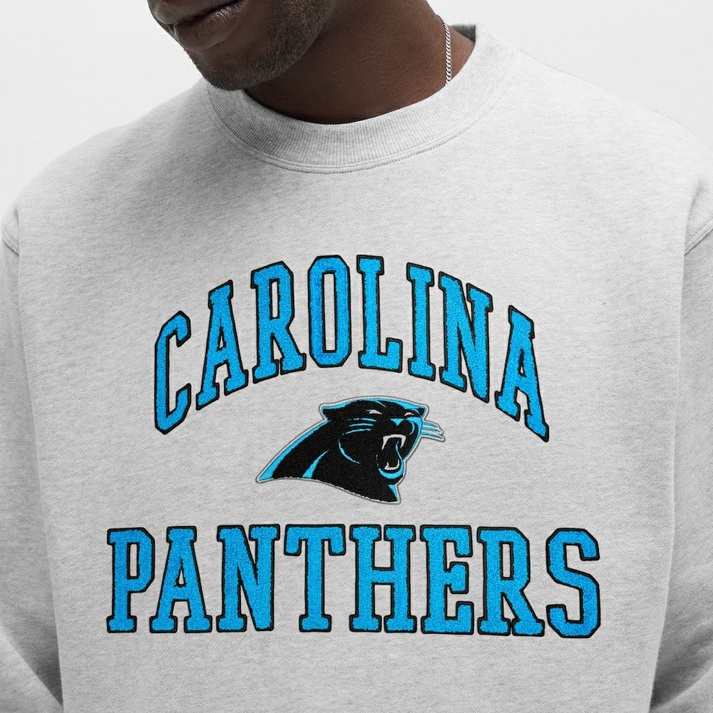 Carolina Panthers lululemon Steady State Sweatshirt - Heathered Silver Drop - NFL