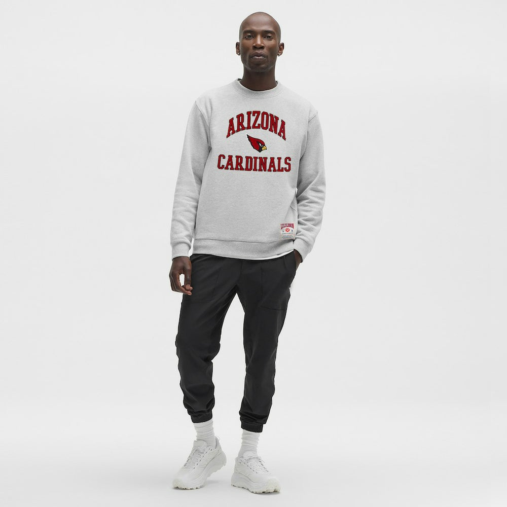 Arizona Cardinals lululemon Steady State Sweatshirt - Heathered Silver Drop - NFL