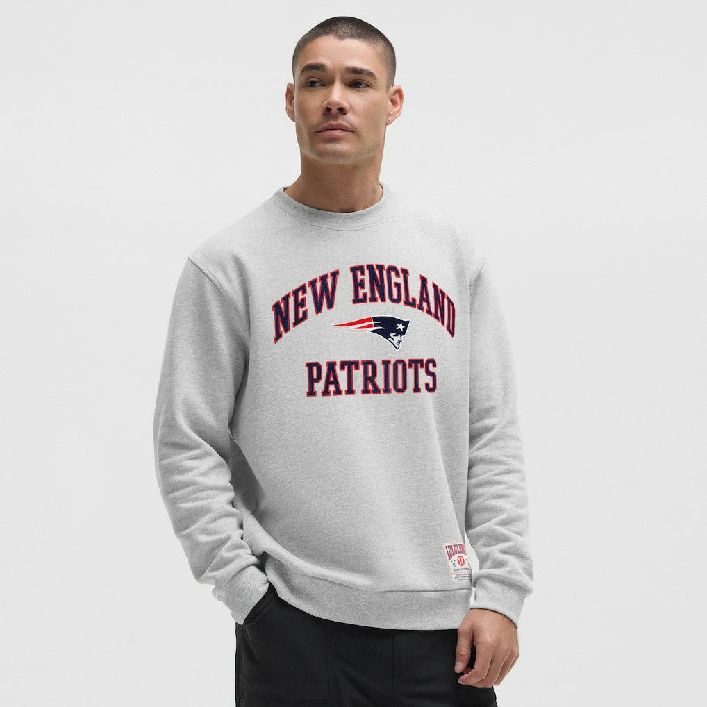 New England Patriots lululemon Steady State Sweatshirt - Heathered Silver Drop - NFL