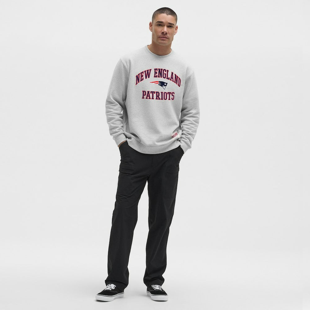 New England Patriots lululemon Steady State Sweatshirt - Heathered Silver Drop - NFL