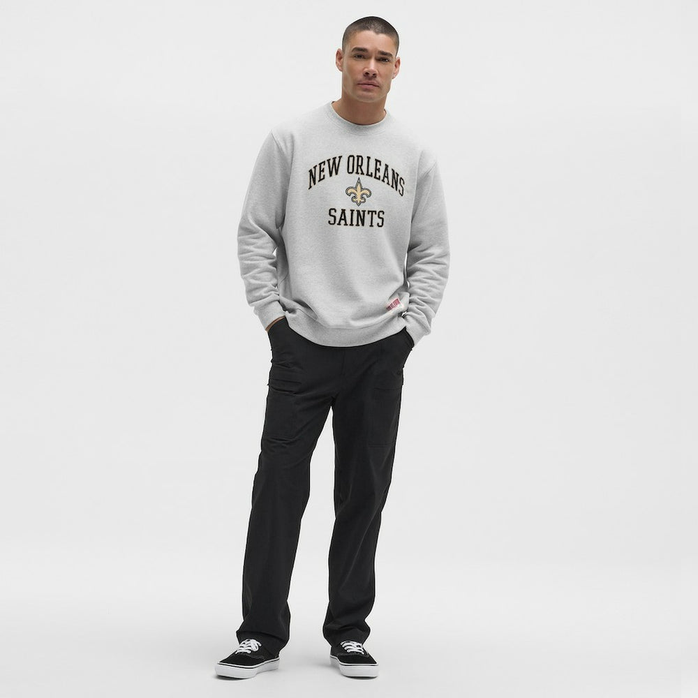 New Orleans Saints lululemon Steady State Sweatshirt - Heathered Silver Drop - NFL