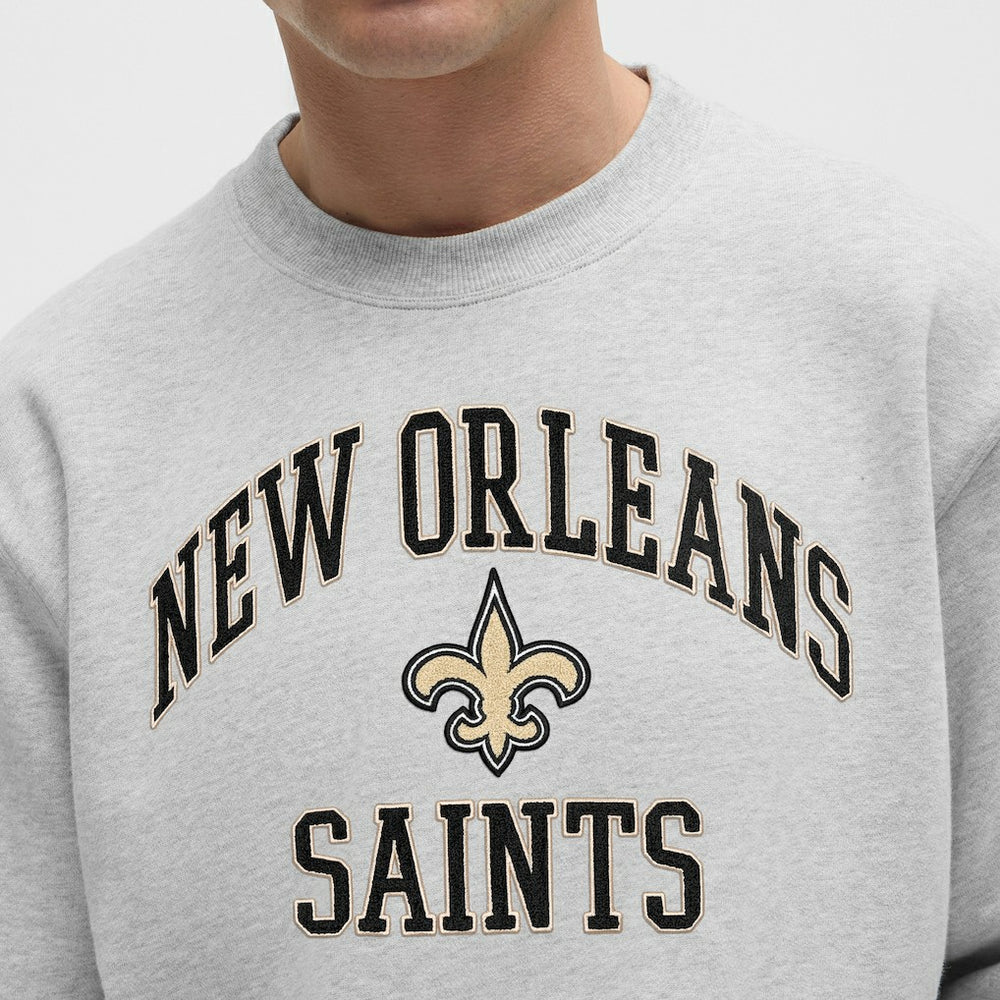 New Orleans Saints lululemon Steady State Sweatshirt - Heathered Silver Drop - NFL