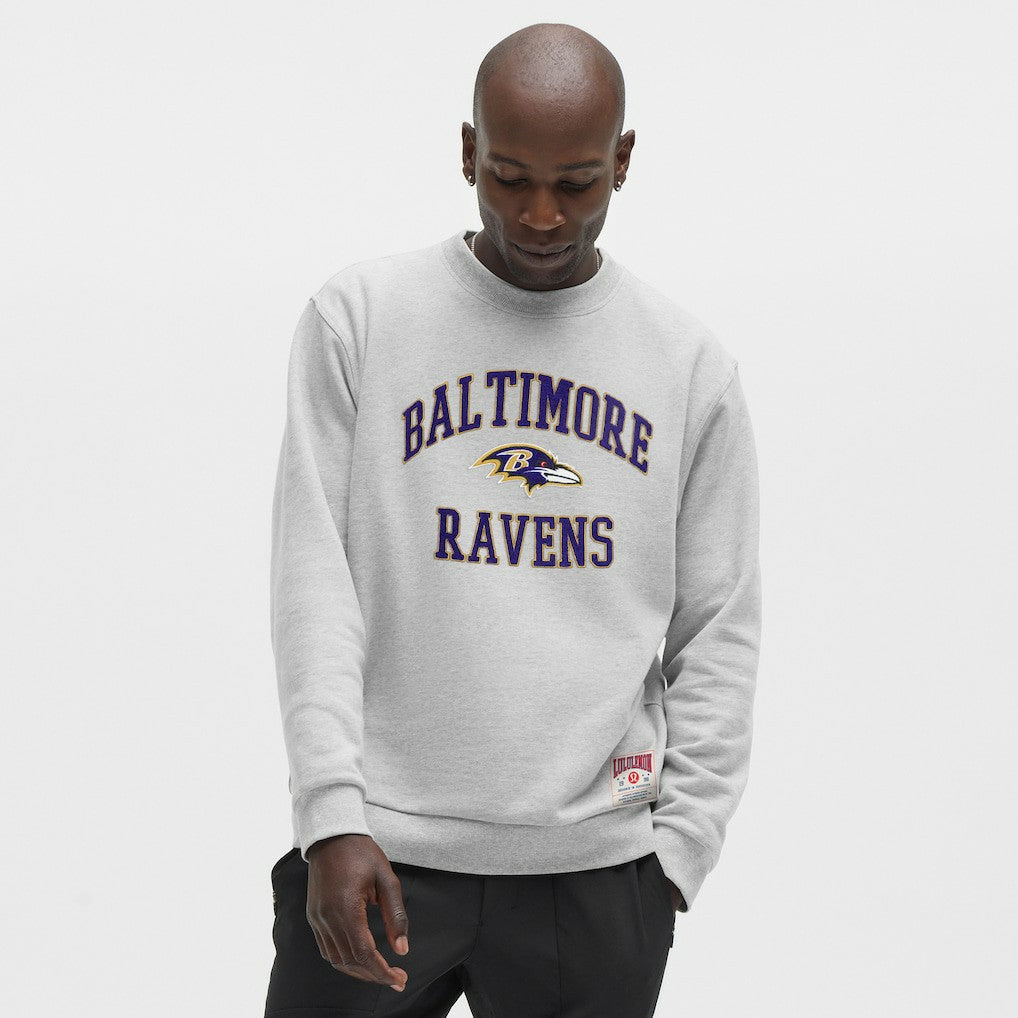 Baltimore Ravens lululemon Steady State Sweatshirt - Heathered Silver Drop - NFL